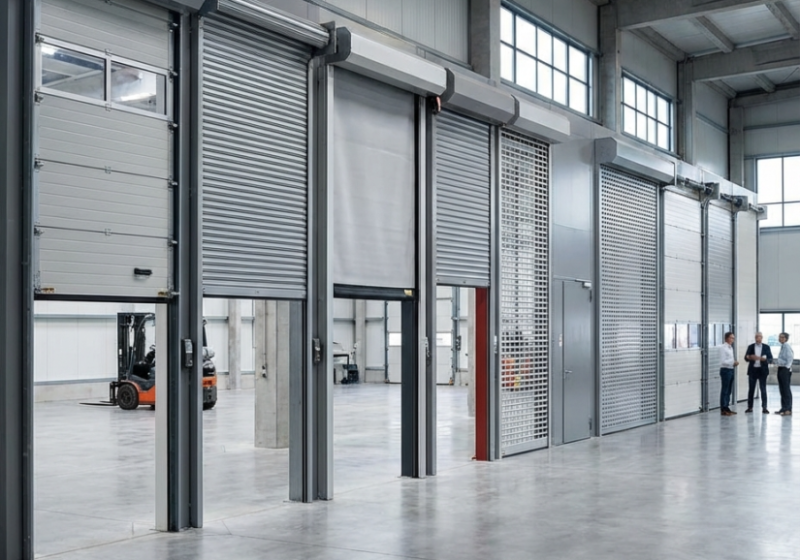 Galvanised Roller Shutter Doors Fourways